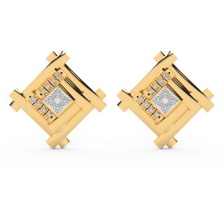 Touch of Glamour Diamond Stud Earrings