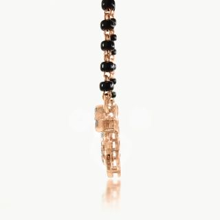 Zunaira Round Diamond Mangalsutra with Chain