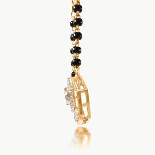 Dual Hex Diamond Mangalsutra