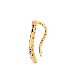 Designer Diamond Hoop Earrings