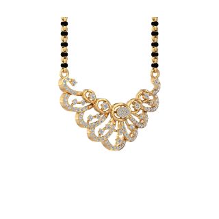 Agathe Diamond Mangalsutra | Stylish 