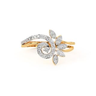 Bloom Flower Engagement Ring