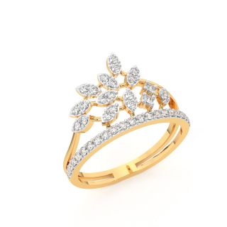 Summer Bloom Diamond Engagement Ring