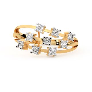 Mirai Round Diamond Engagement Ring