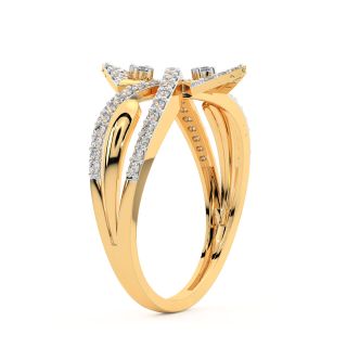 Daitan Round Diamond Engagement Ring