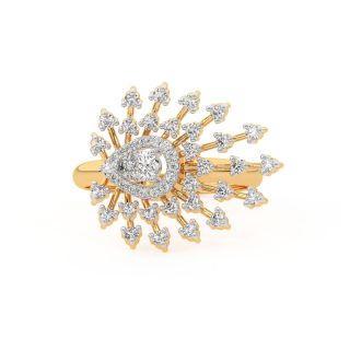 Amirah Round Diamond Engagement Ring