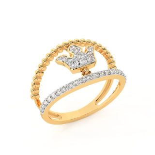 Beno Round Diamond Engagement Ring