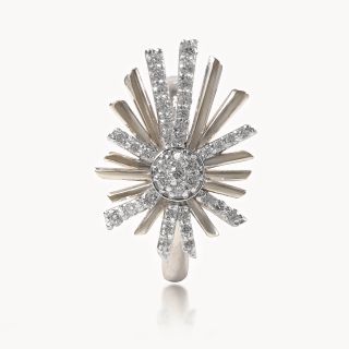 Sparkling Diamond Cocktail Ring