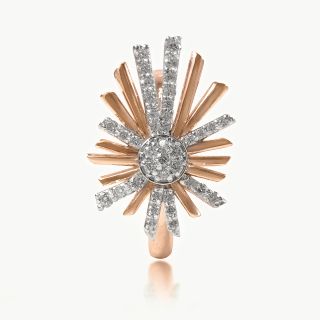 Sparkling Diamond Cocktail Ring