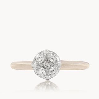 Designer Cluster Diamond Ring