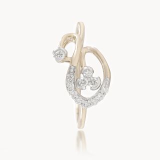 Swirling Affection Engagement Ring