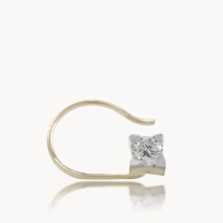 Prism Point Diamond Nosepin