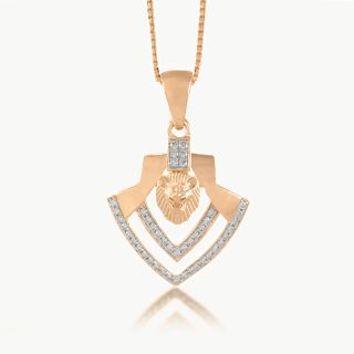 Arya Lion Diamond Pendant