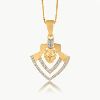 Arya Lion Diamond Pendant