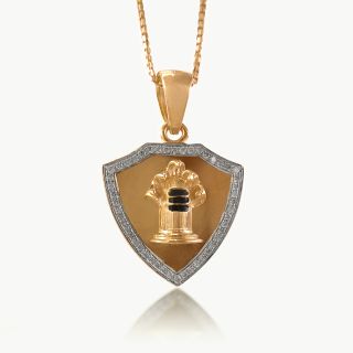 JyotirLingam Diamond Pendant