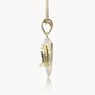 JyotirLingam Diamond Pendant