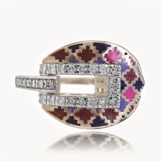 Mystic Maze Diamond Ring