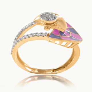 Lunar Glow Diamond Ring