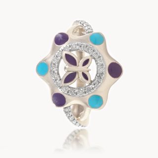 Celestial Butterfly Diamond Ring