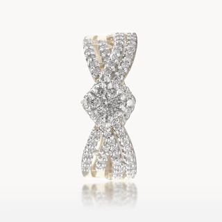Regal Knot Diamond Ring