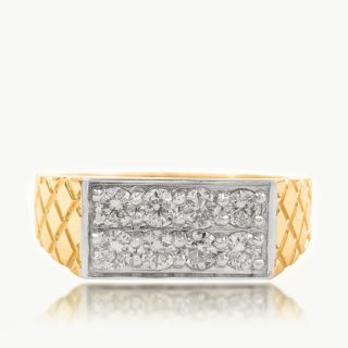 Gridstone Diamond Ring