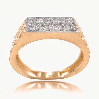 Gridstone Diamond Ring
