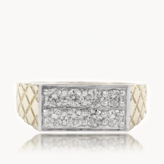 Gridstone Diamond Ring