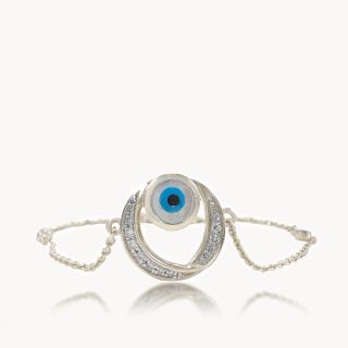 Mystic Evil Eye Diamond Bracelet