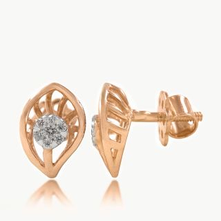 Leaflet Gleam Diamond Pendant