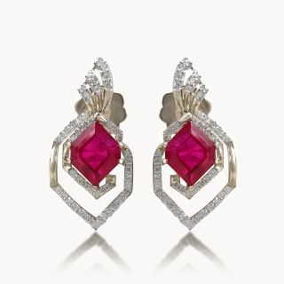 Rosy's Hex Earing
