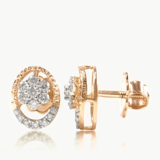 Trinity Glimmer Diamond Studs