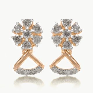 Blossom Charm Diamond Studs