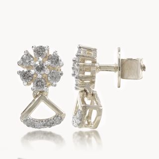 Blossom Charm Diamond Studs