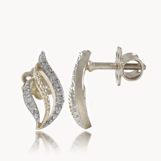 Velina Curve Diamond Studs