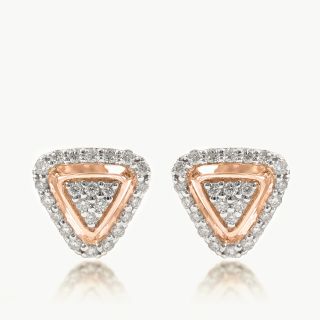 Gleaming Prism Diamond  Earings