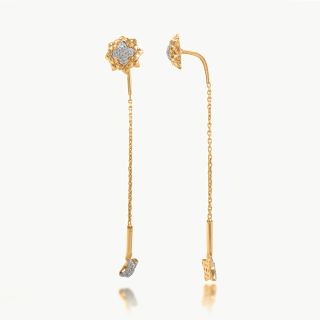 Starfall's Diamond Dangler Earrings