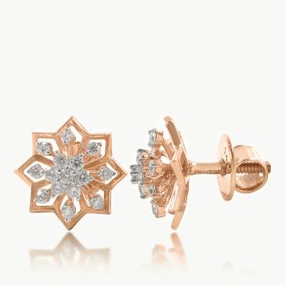 Frozen Bloom Diamond studs