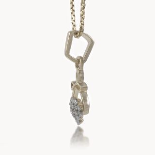 Aurika Knot Diamond Pendant