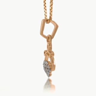Aurika Knot Diamond Pendant