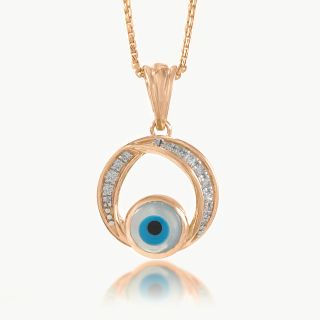 Mystic Evil Eye Diamond Pendant