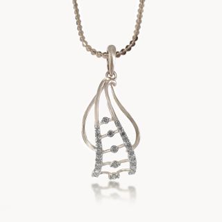 Heaven's Stair Diamond Pendant