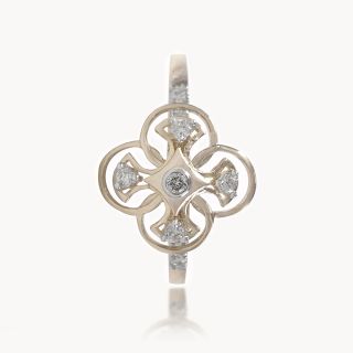 Diamond Petal Ring