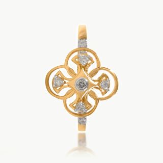 Diamond Petal Ring
