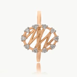 Zig-Zag Diamond Ring