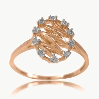 Zig-Zag Diamond Ring