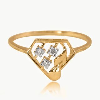 Eterna curve Diamond Ring