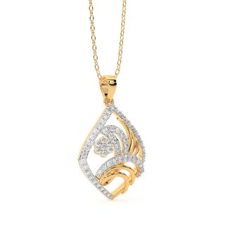 Stinne Round Diamond Pendant