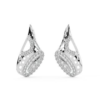 Kayla Round Diamond Stud Earrings