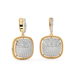 Oles Round Diamond Earrings
