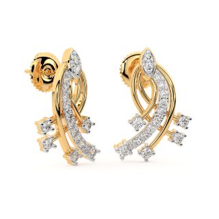 Levi Diamond Stud Earrings